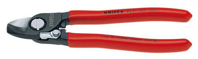 KNIPEX Kabelschere 165mm mit Öffnungsfeder